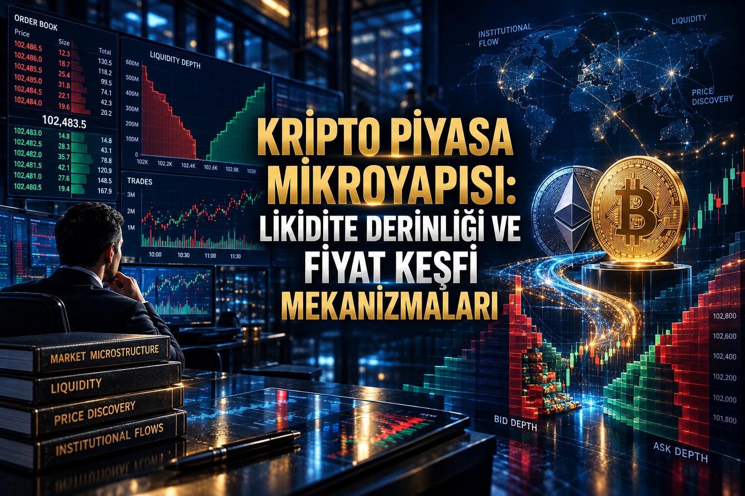 Kripto Piyasa Mikroyapısı: Likidite Derinliği ve Fiyat Keşfi Mekanizmaları 7 Kripto Piyasa Mikroyapısı: Likidite Derinliği ve Fiyat Keşfi Mekanizmaları